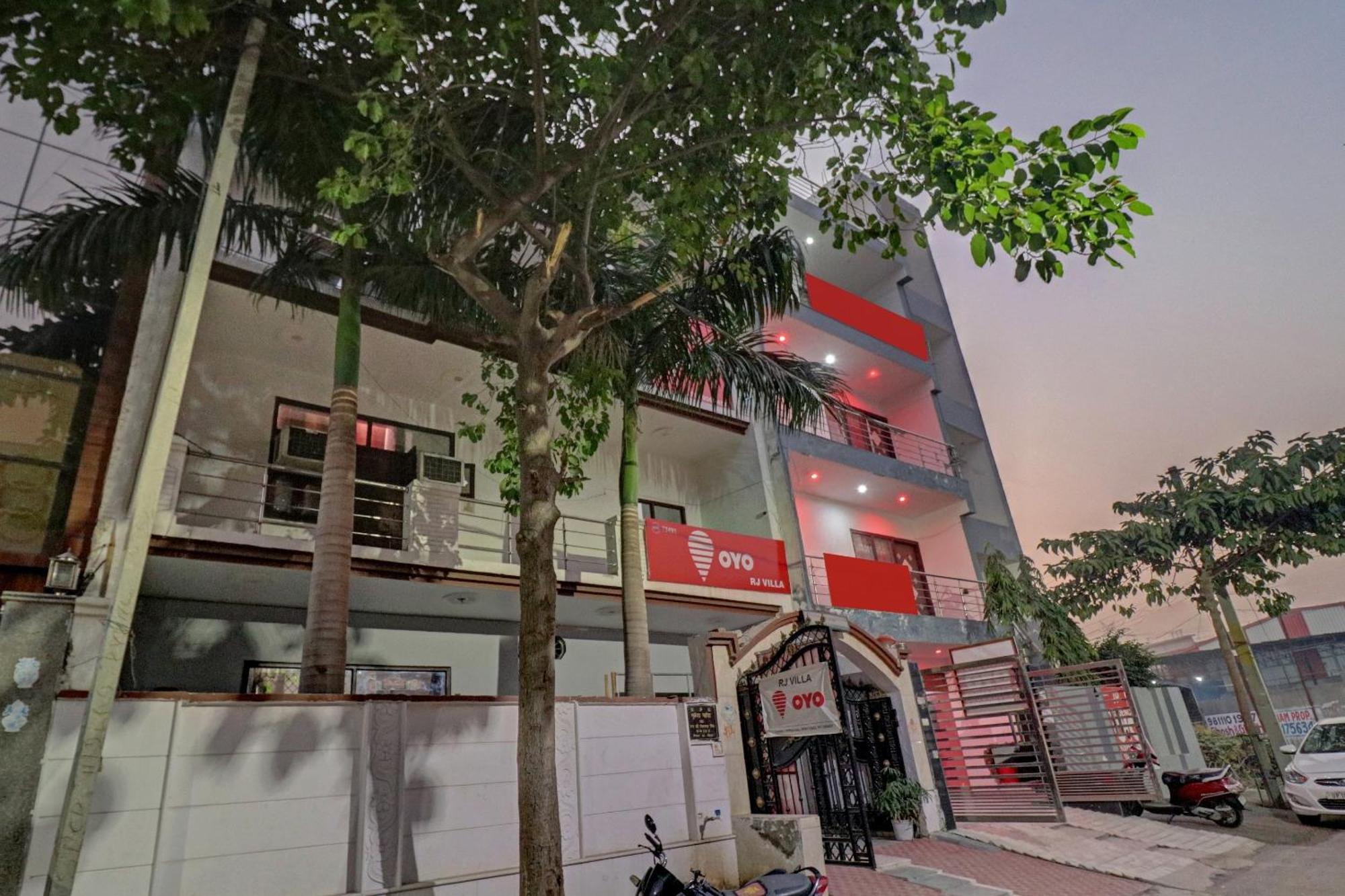Hotel O Rj Villa Indirapuram Bagian luar foto